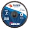 Weiler 3" BobCat Mini Abrasive Flap Disc, Flat (TY27), Type R Mount, 40Z 50962 - alternate 1